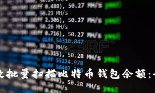 如何高效批量扫描比特币钱包余额：全面指南